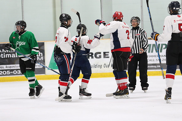 20191025-7502_pm 05.00 Blue [MID-RR] Cayuga Stars LL2 vs Strathroy Rockets Red